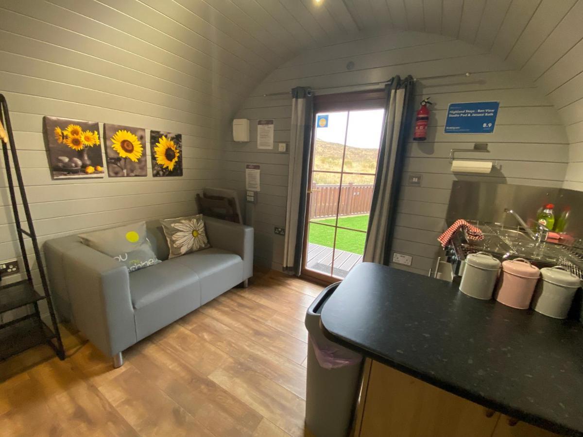 Highland Stays - Ben View Studio Pod & Jacuzzi Bath Форт Уилям Екстериор снимка
